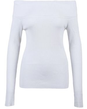 Liu Jo Truien & Vesten ,Wit ,Sottogiacca Cannettato - Blauw