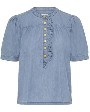 Ichi Iharcher Shirt - Blau