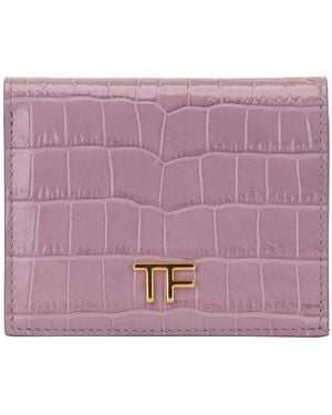 Tom Ford Wallets & Cardholders - Purple