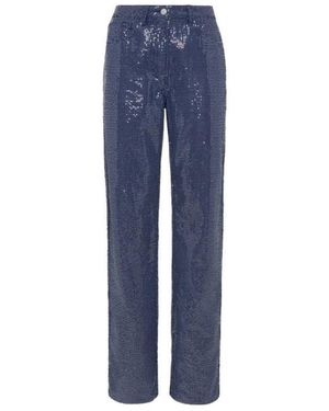 MVP WARDROBE Zephira Denim Pants - Blau