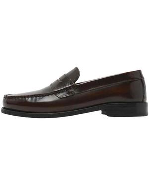 Garment Project Miles Penny Loafer - Schwarz