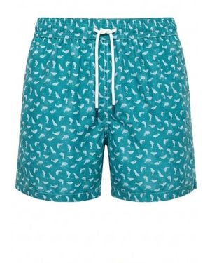 Fedeli Madeira Airstop Badeshorts - Blau