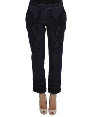 Dolce & Gabbana Capri Torero Jeans - Zwart