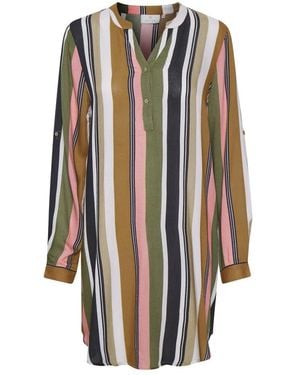 Kaffe Short Dresses - Brown