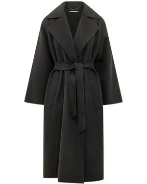 Weekend by Maxmara Belted Coats - Negro