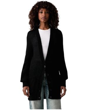 Patrizia Pepe Truien & Vesten ,Zwart ,Wol V-Hals Vest