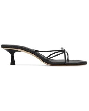 STUDIO AMELIA Heeled Mules - Negro