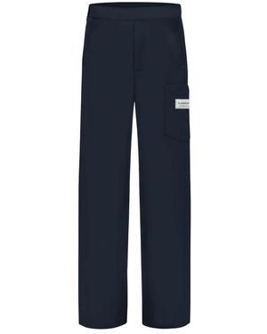 flâneur Pantaloni sartoriali blu navy atelier