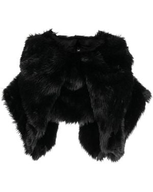 Comme des Garçons Faux Fur & Shearling Jackets - Black