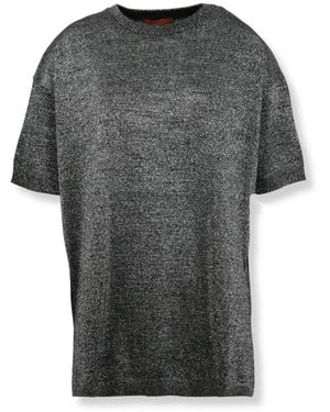 Missoni Round-Neck Knitwear - Gris
