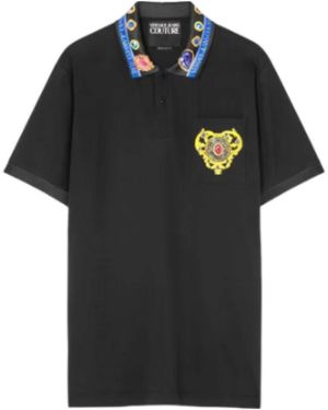 Versace Jeans Couture Polo Shirts - Black