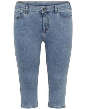 Kaffe Cropped Jeans - Azul