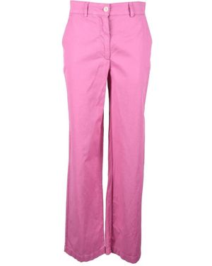 Seventy Wide Trousers - Pink