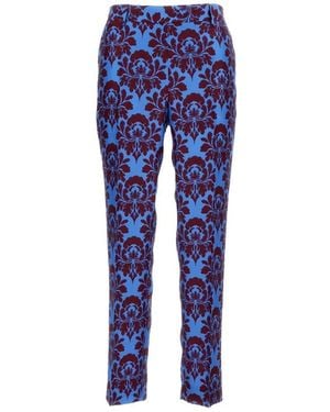 Alberto Biani Slim-Fit Trousers - Blue