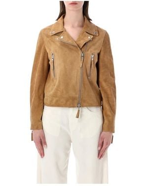 S.w.o.r.d 6.6.44 Jassen ,Bruin ,Katoen Sword Jacket - Naturel