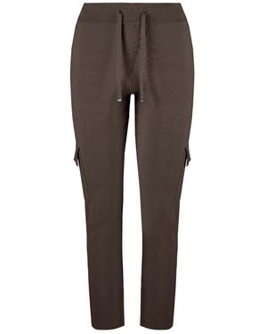 Bomboogie Slim-Fit Trousers - Marrone