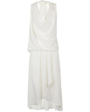 Silk95five Midi Dresses - Blanco