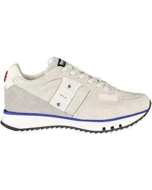 Blauer Trainers - White