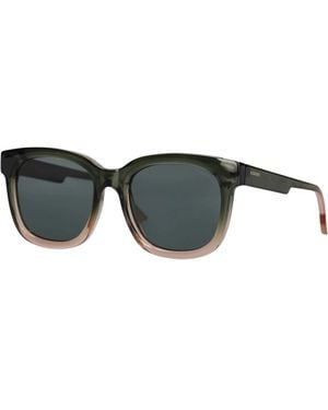 Komono Accessoires ,Groen ,Sienna Zonnebril - Zwart