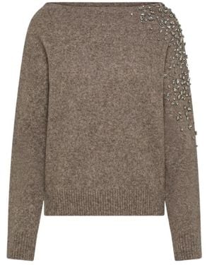 Seventy Round-Neck Knitwear - Brown
