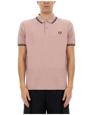 Comme des Garçons Polo Shirts - Rosa