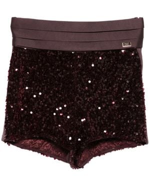 Elisabetta Franchi Short Shorts - Brown