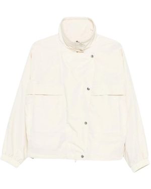 Yves Salomon Bomber Jackets - Natural