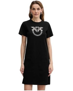 Pinko Katoenen Minijurk - Zwart