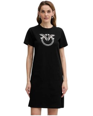 Pinko Katoenen Minijurk - Zwart