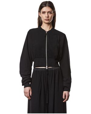 Thom Krom Short Bomber Jacket - Zwart