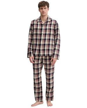 GANT Gestreepte Pyjamaset - Rood