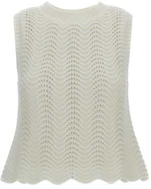 Loulou de Saison Round-Neck Knitwear - Green