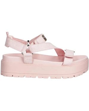 Guess Schoenen ,Roze ,Fetta Platform Sandalen