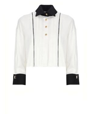 Elisabetta Franchi Shirts - Wit