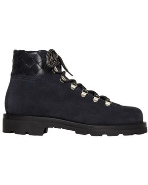 SCAROSSO Lace-Up Boots - Blu