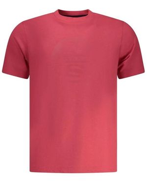 North Sails Tops ,Rood ,Katoen Cotton Sportswear - Roze