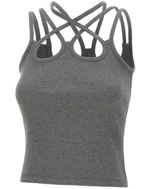 AVAVAV Sleeveless Tops - Grey