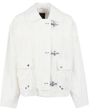 Fay Camicia M 3/4 - Wit