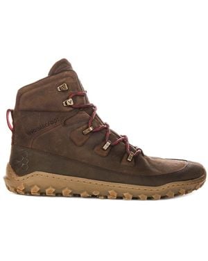 Vivobarefoot Lace-Up Boots - Brown