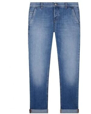 Dondup Klassieke Denim Jeans - Blauw