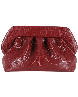THEMOIRÈ Krokodilmuster Pflaume Bios Tasche - Rot