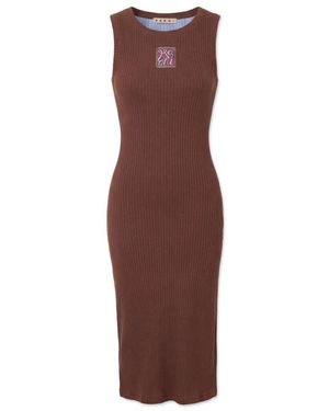 Marni Midi Dresses - Brown