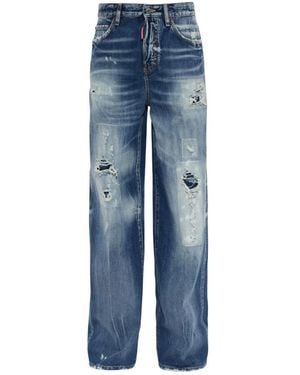 DSquared² Loose-Fit Jeans - Blu