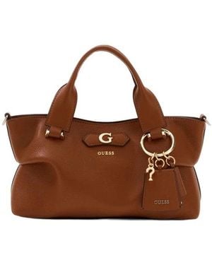 Guess Suzy Mini 3 Comp Satchel - Bruin