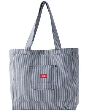 Dickies Tassen ,Veelkleurig ,Katoen Cleveland Hickory Tote - Blauw