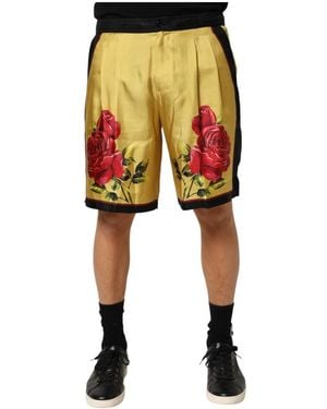 Dolce & Gabbana Casual Shorts - Yellow