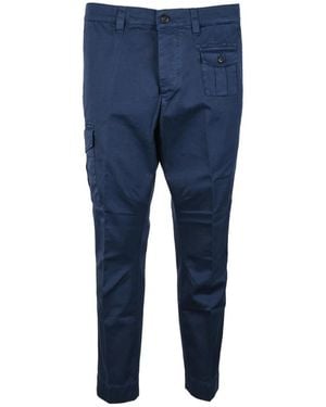 Dondup Slim-Fit Trousers - Blue