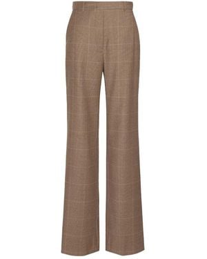 Max Mara Straight Trousers - Marron