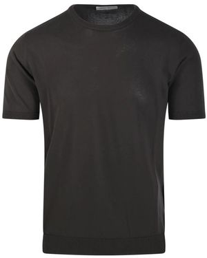 Roberto Collina Trui Met Ronde Hals - Zwart