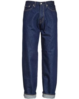 Edwin Loose Fit Gerades Jeans - Blau